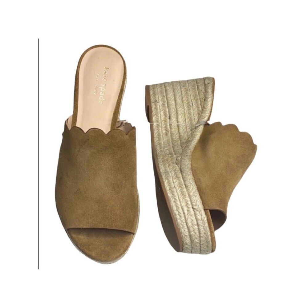Kate Spade Toby Wedge Sandals Size 10